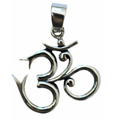 Anhänger -  Om- 2cm 925 Silber 3,1g