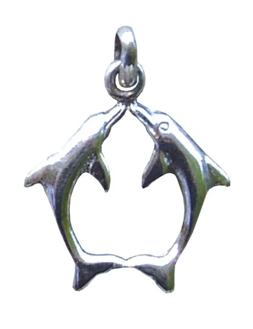 Anhänger "Partnerdelphin" Silber 925 1
