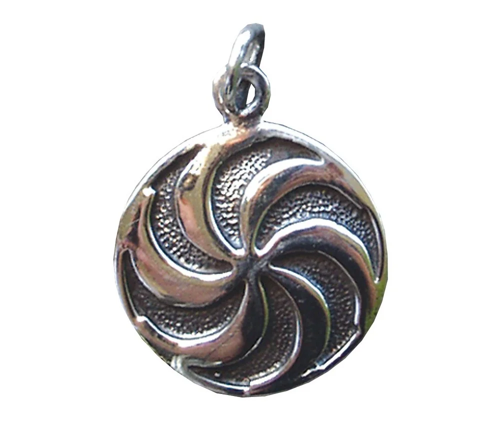 Anhänger - Spiralwirbel- 2,5cm 925 Silber 2,7g