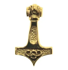 Anhänger - Thors Hammer- Messing 6,2g