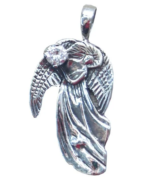 Anhänger "Engel" mit Zirkon Silber 925 2