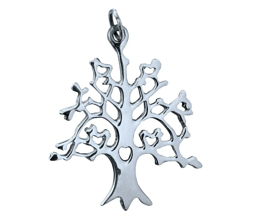 Anhänger - Baum des Lebens- 925 Silber 2,5cm, 2,5g