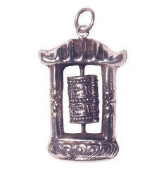 Anhänger -  Tibetische Gebetsmühle- 925 Silber 4,0g
