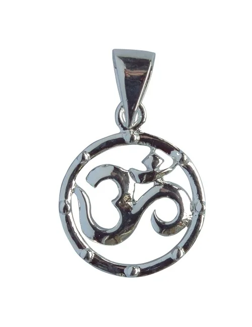 Anhänger "Om Circle" Silber 925 1