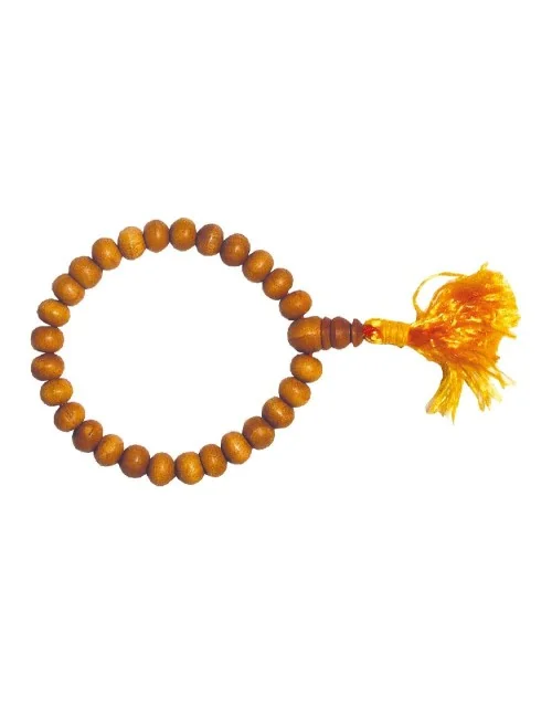 Buddha Tikra Sandelholz 27 Perlen