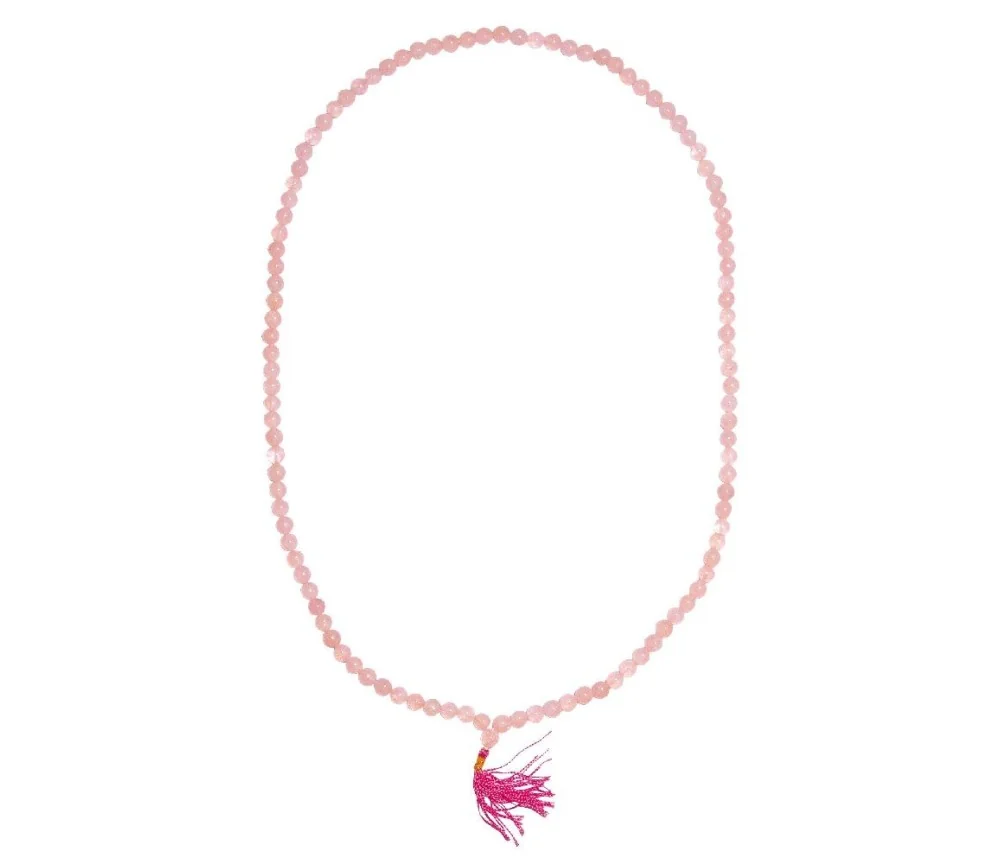 Mala - Japa - Rosenquarz 108 Perlen