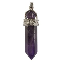 Anhänger -  Edelstein - Amethyst- 5cm