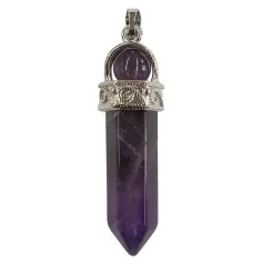 Anhänger - Edelstein - Amethyst- 5cm