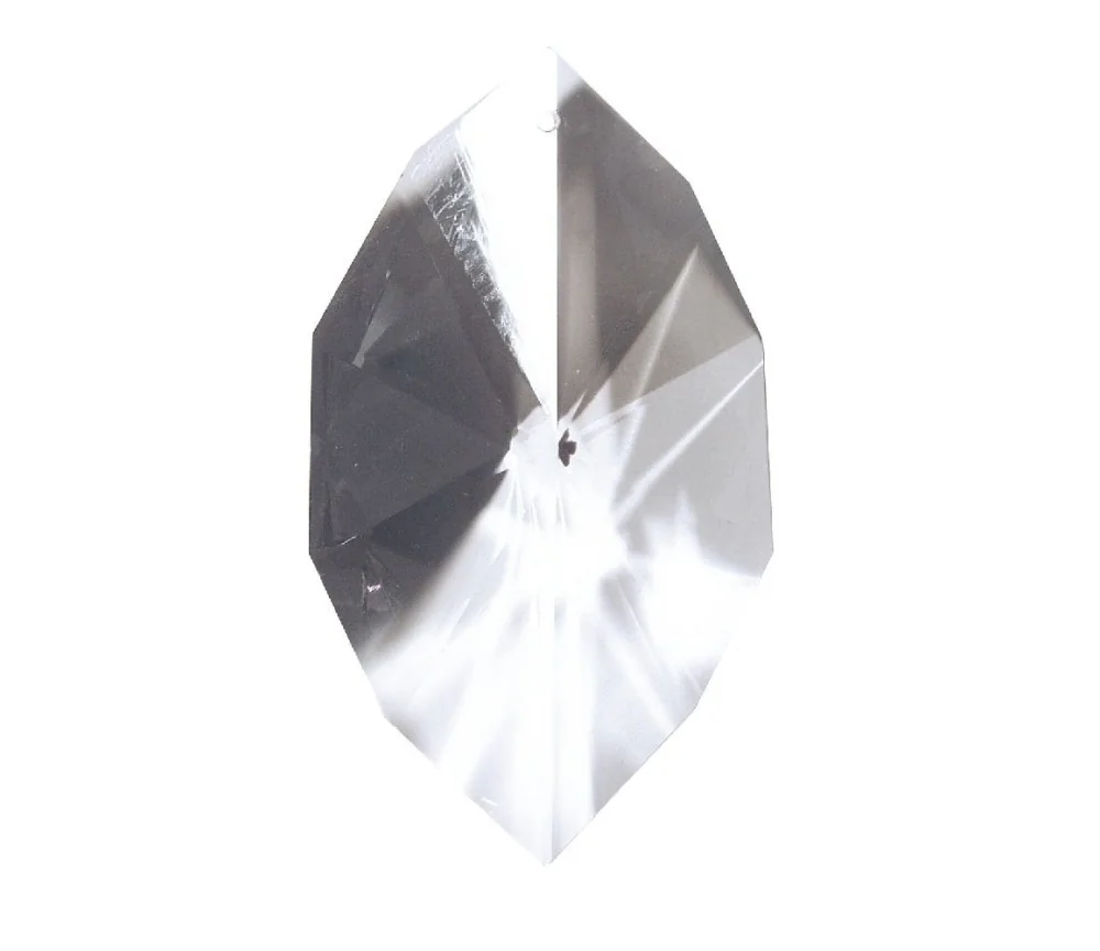 Kristall Vesica 50mm, Glas "bleifrei"