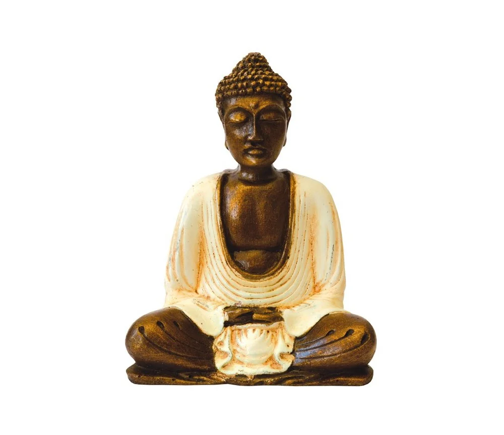 "Buddha meditierend" Resin 15cm