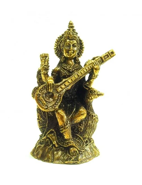 Saraswati Messing 4x5cm