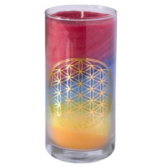 Kerze "Summer BDL" im Glas Stearin 14cm