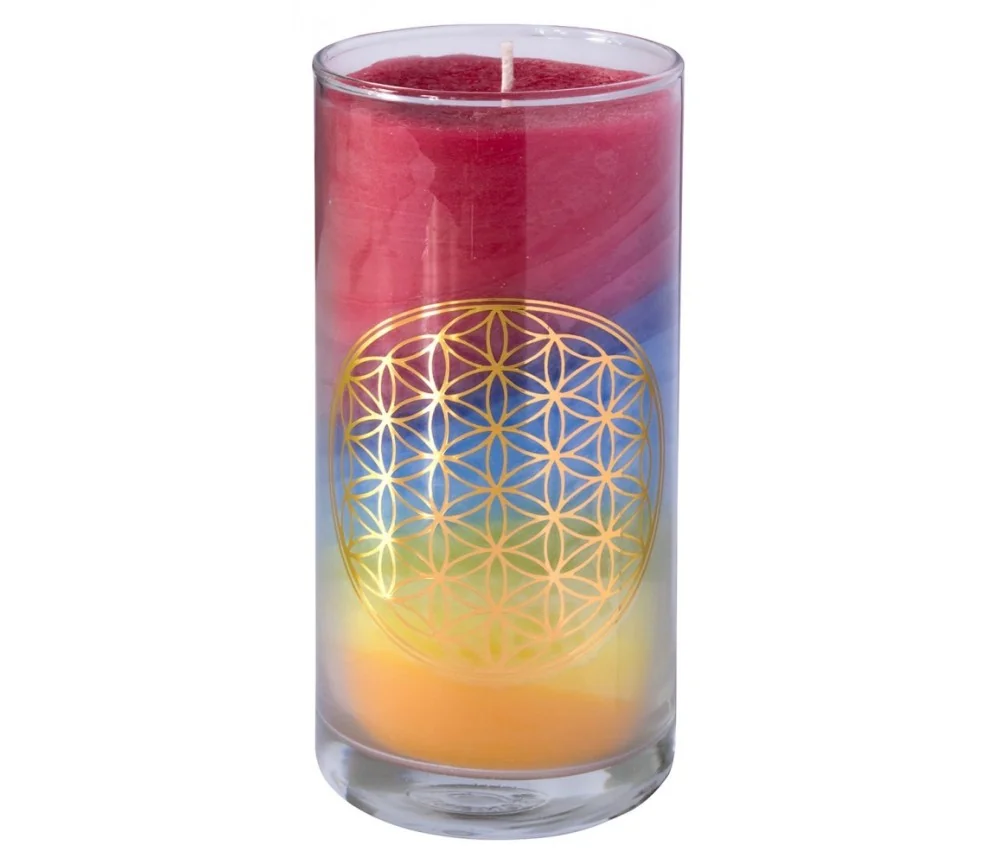 Kerze "Summer BDL" im Glas Stearin 14cm