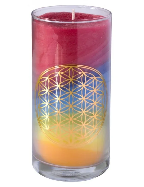 Kerze "Summer BDL" im Glas Stearin 14cm