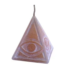 Kerze "Auge der Vorsehung" 7x8cm