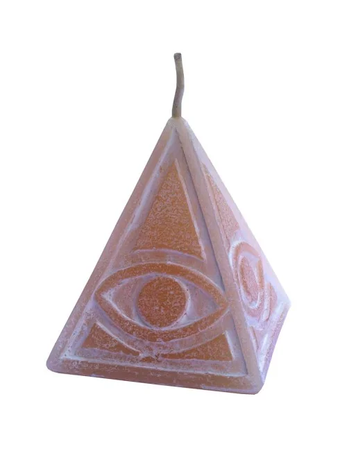 Kerze "Auge der Vorsehung" 7x8cm