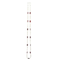 Raumschmuck Acryl Girlande rot 2x180cm