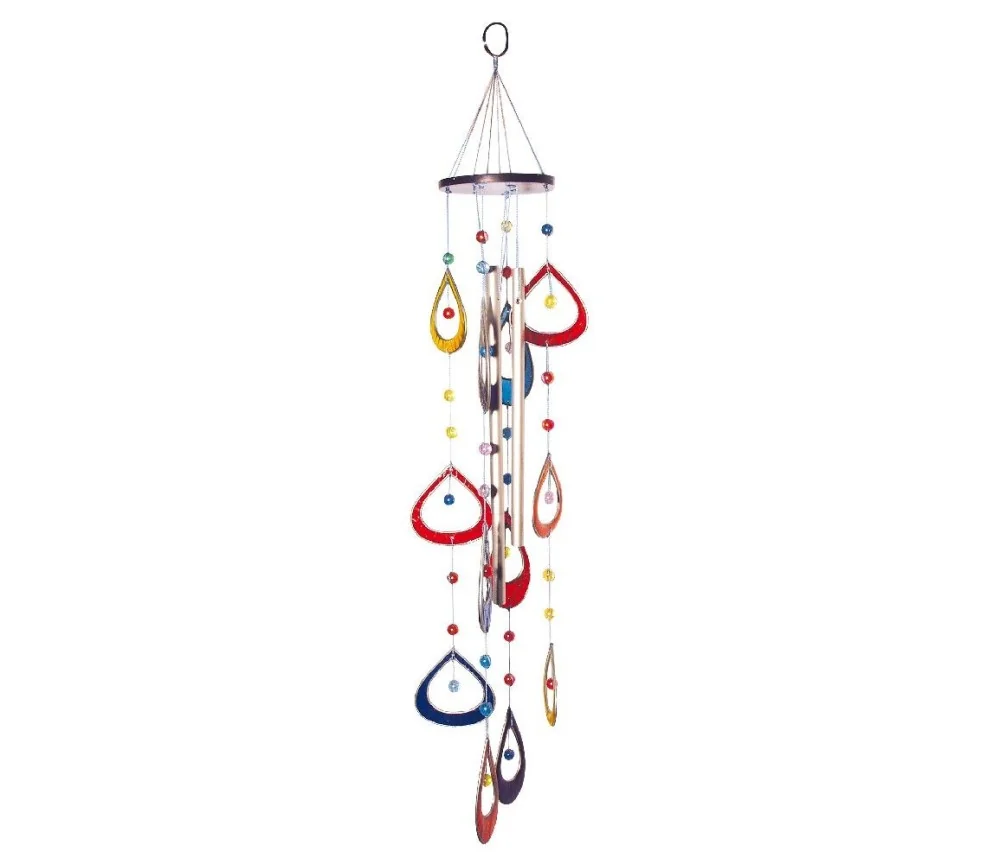 Suncatcher Klangspiel "Drops" Fiberglas bunt 50cm