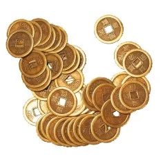 Chines. Münze einzeln 2,5cm