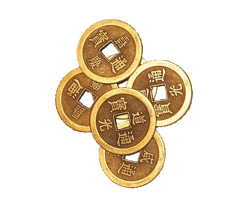 Chines. Münze einzeln 4cm