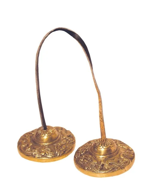 Zimbel "Drache" Metall 30cm Ø6cm