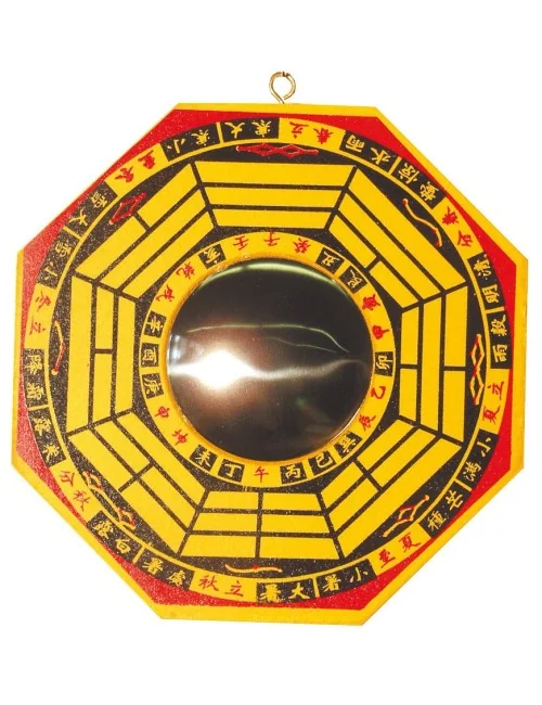 Chines. Bagua-Spiegel konkav 15cm