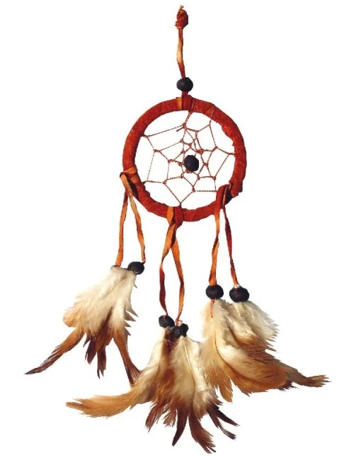 Traumfänger Leder 6cm