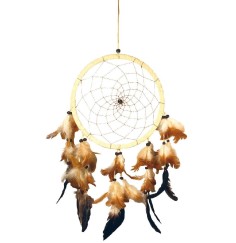 Traumfänger Leder 20cm