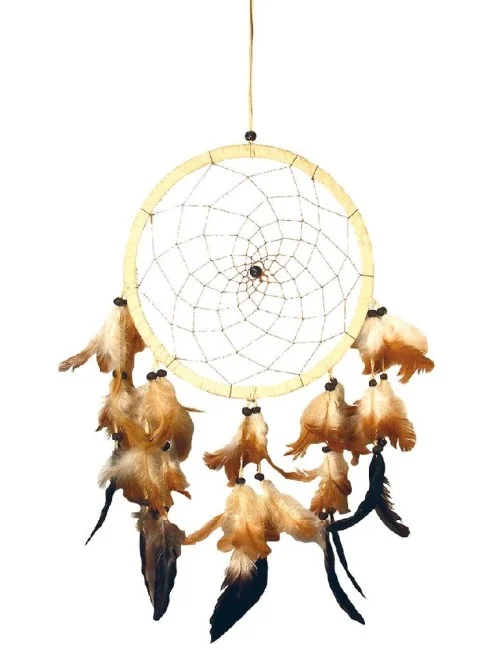 Traumfänger Leder 20cm