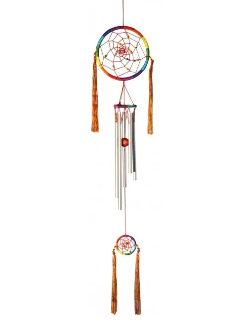 Traumfänger Klangspiel bunt 15x80cm