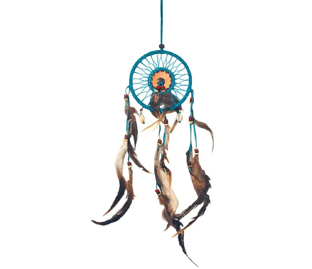 Traumfänger Mandella Leder 12cm