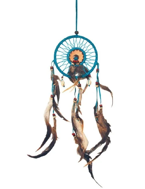 Traumfänger Mandella Leder 12cm