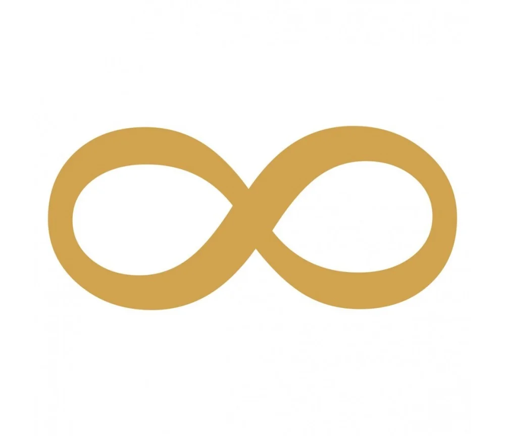 Aufkleber Set 4x3cm/1x7,5cm gold-transparent "8"