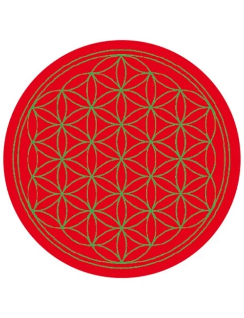 Aufkleber "Blume des Lebens" Komplementärfarben