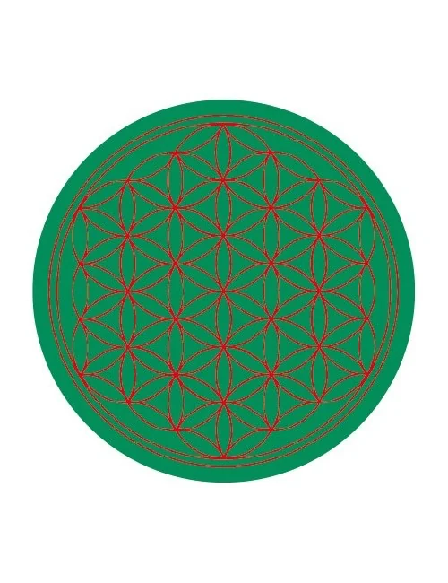 Aufkleber "Blume des Lebens" Komplementärfarben