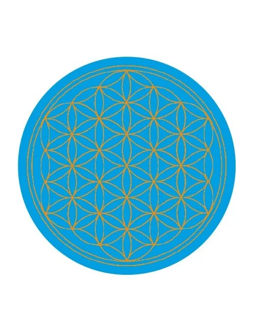 Aufkleber "Blume des Lebens" Komplementärfarben