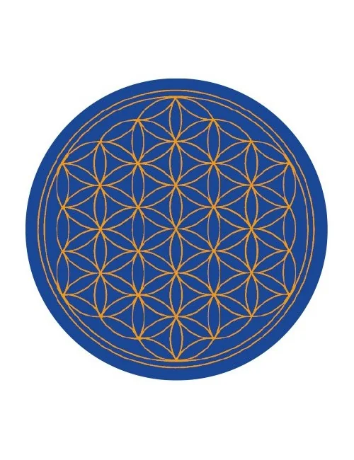 Aufkleber "Blume des Lebens" Komplementärfarben