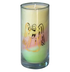 Kerze "Dream Engel" im Glas Stearin 14cm