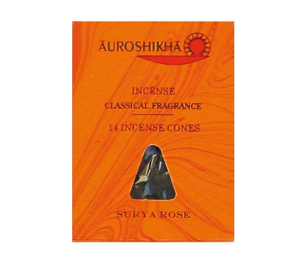 Auroshikha Räucherkegel "Rose"