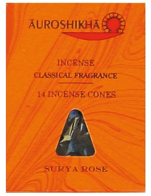 Auroshikha Räucherkegel "Rose"