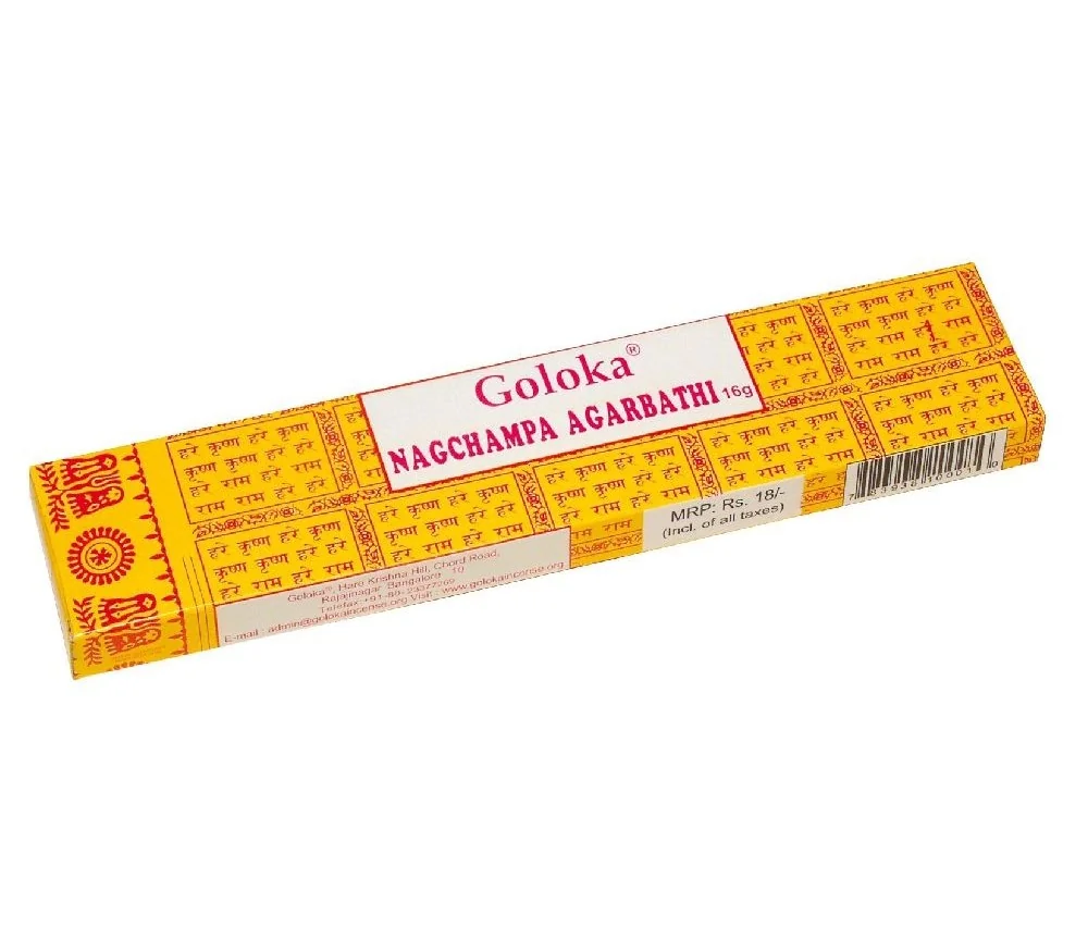 Goloka - Räucherstäbchen - NagChampa Agarbathi - ca. 15gr