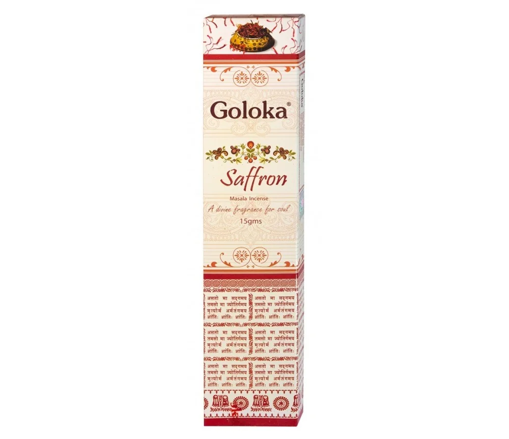 Goloka Incense "Saffron" 15gr.