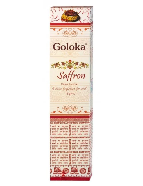 Goloka Incense "Saffron" 15gr.