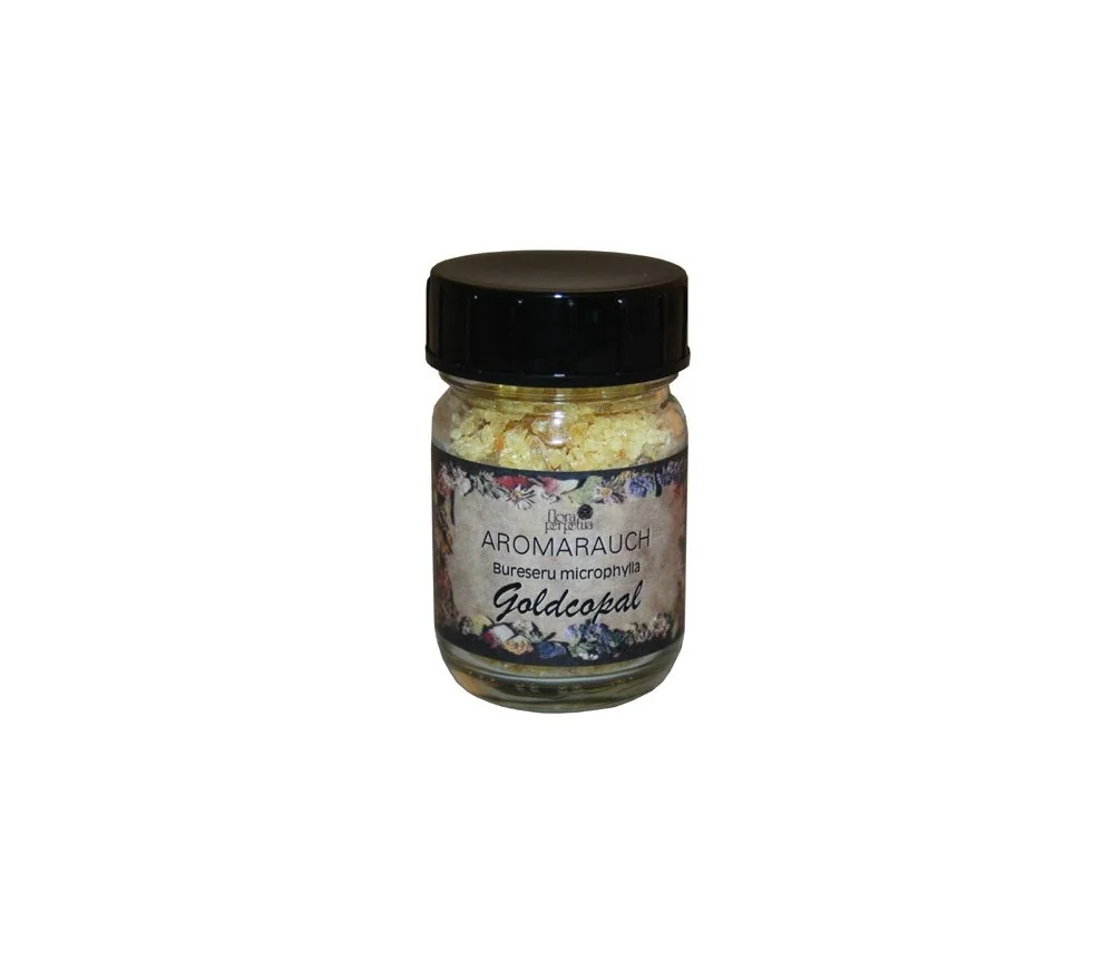 Räucherstoff Goldcopal 50ml Glas