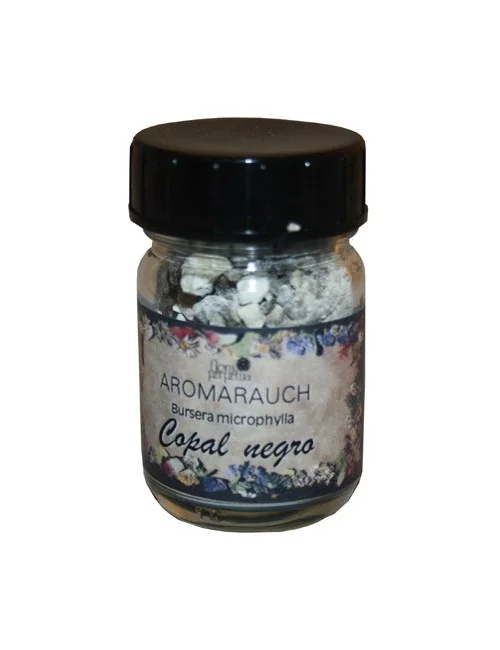 Räucherstoff Schwarzer Copal 50ml Glas