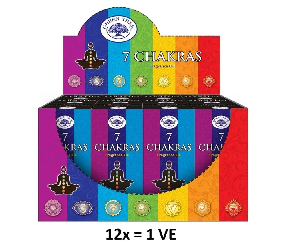 Green Tree Duftöl "7 Chakras" 10ml