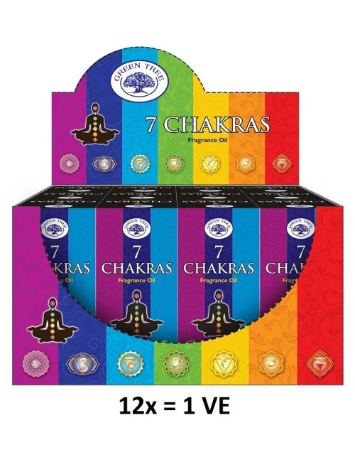 Green Tree Duftöl "7 Chakras" 10ml