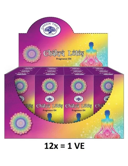Green Tree Duftöl "Chakra Lotus" 10ml