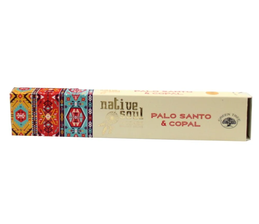 Green Tree Native Soul Incense "Palo Santo & Copal" 15gr.
