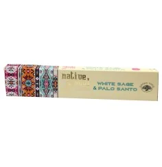 Green Tree Native Soul Incense "White Sage & Palo Santo" 15gr.